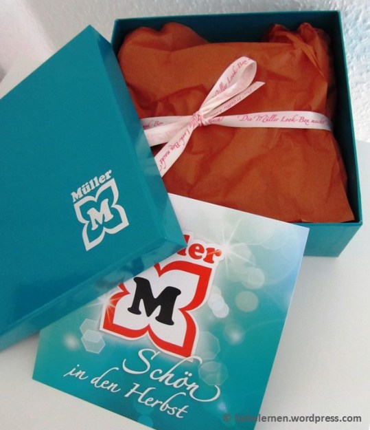 Müller Look Box September 2014 - mein erstes Mal…
