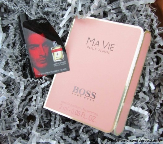 Müller Look Box, Schön für mich Box, DM Lieblinge, Beauty Box, Ferrari Duft, Ma Vie Boss, Boss