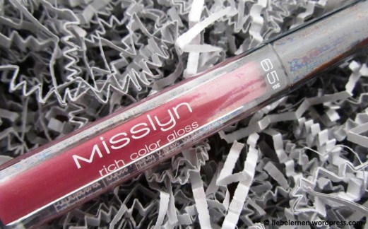 Müller Look Box, Schön für mich Box, DM Lieblinge, Beauty Box, Misslyn Rich Color, Misslyn Lipgloss