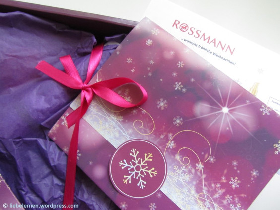 Tolle Überraschung - die Rossmann Weihnachtsbox!