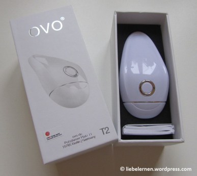 Auflegevibrator Ovo T2 - eine wackelige Angelegenheit