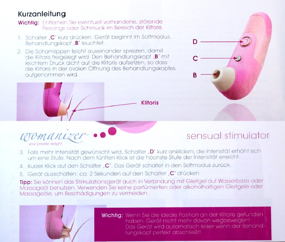 Womanizer, Womanizer pro, Womanizer Erfahrung, Womanizer Klitoris, Womanizer Sextoy, Womanizer Toy, Womanizer Vibrator