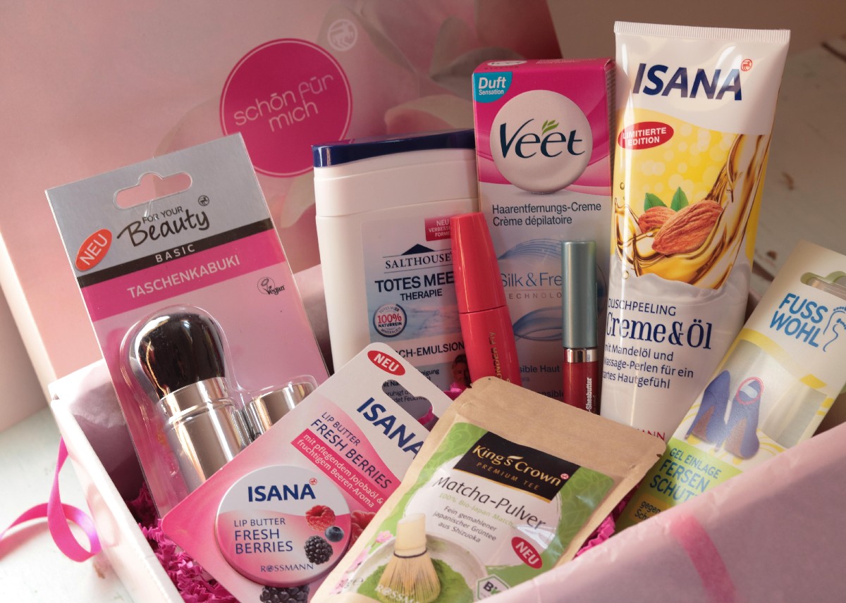Schön für mich Box, Schön für mich Box April 2016, Rossmann Box, Rossmann Box April, #sfmbox