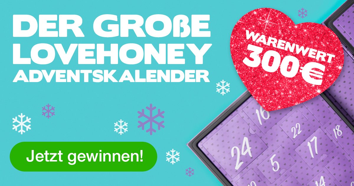 Lovehoney Adventskalender gewinnen!