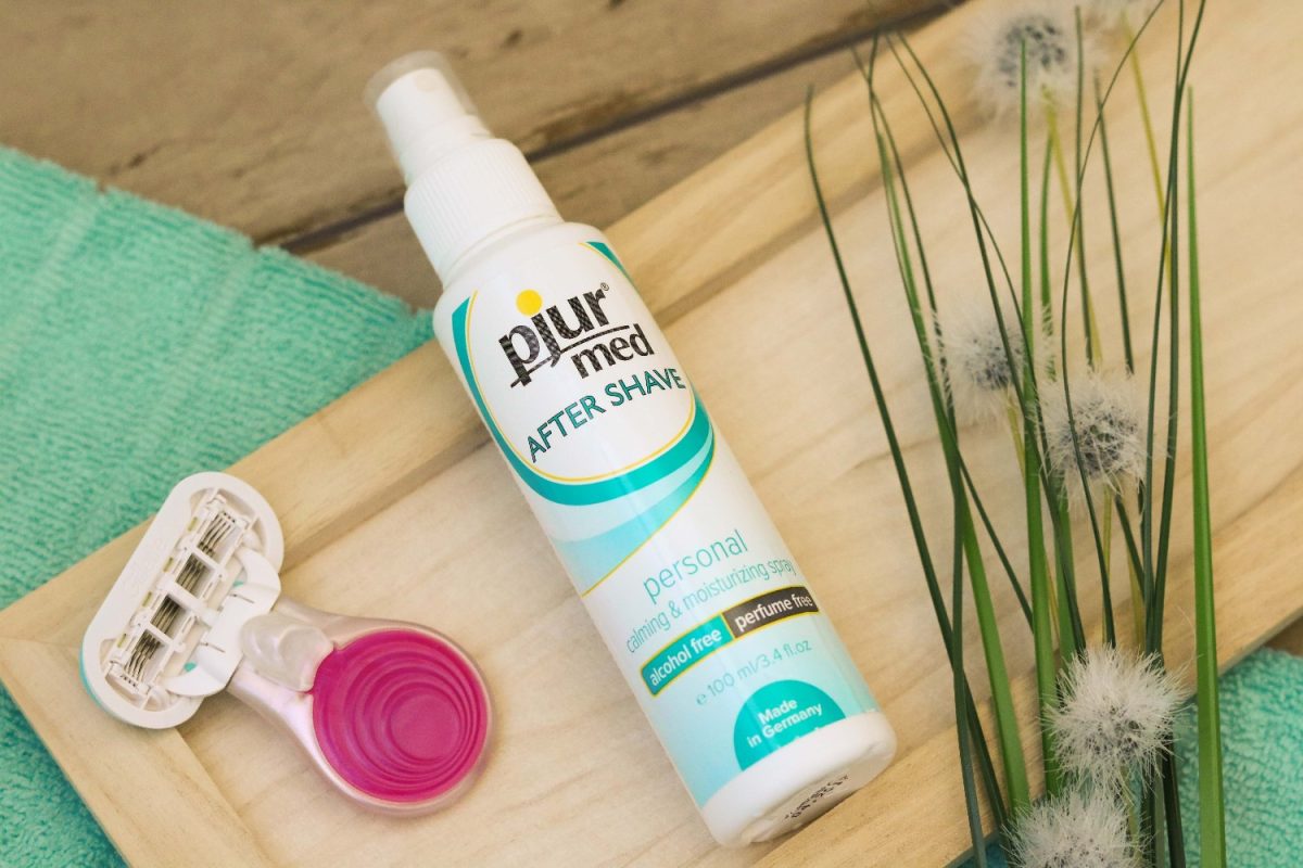 Schluss mit roten Pünktchen - Mildes After Shave für den Intimbereich von pjur [+ Gewinnspiel]