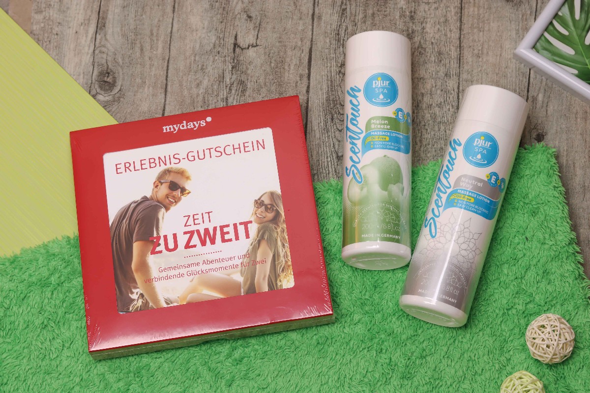 pjur SPA, pjur SPA ScenTouch, pjur ScenTouch, SPA ScenTouch, pjur Massage, Massage Produkte, pjur SPA Test, pjur SPA Erfahrung, pjur SPA Duft, bestes Massageöl, Massage Produkte, Massageöl Flecken