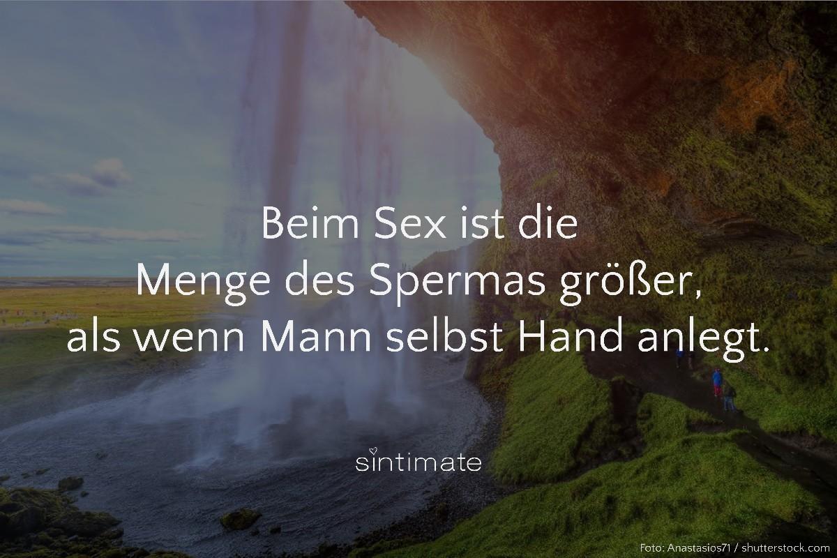 Sperma Sex, Sperma Masturbation, Sperma Selbstbefriedigung, Sperma Menge, Sex Fakten