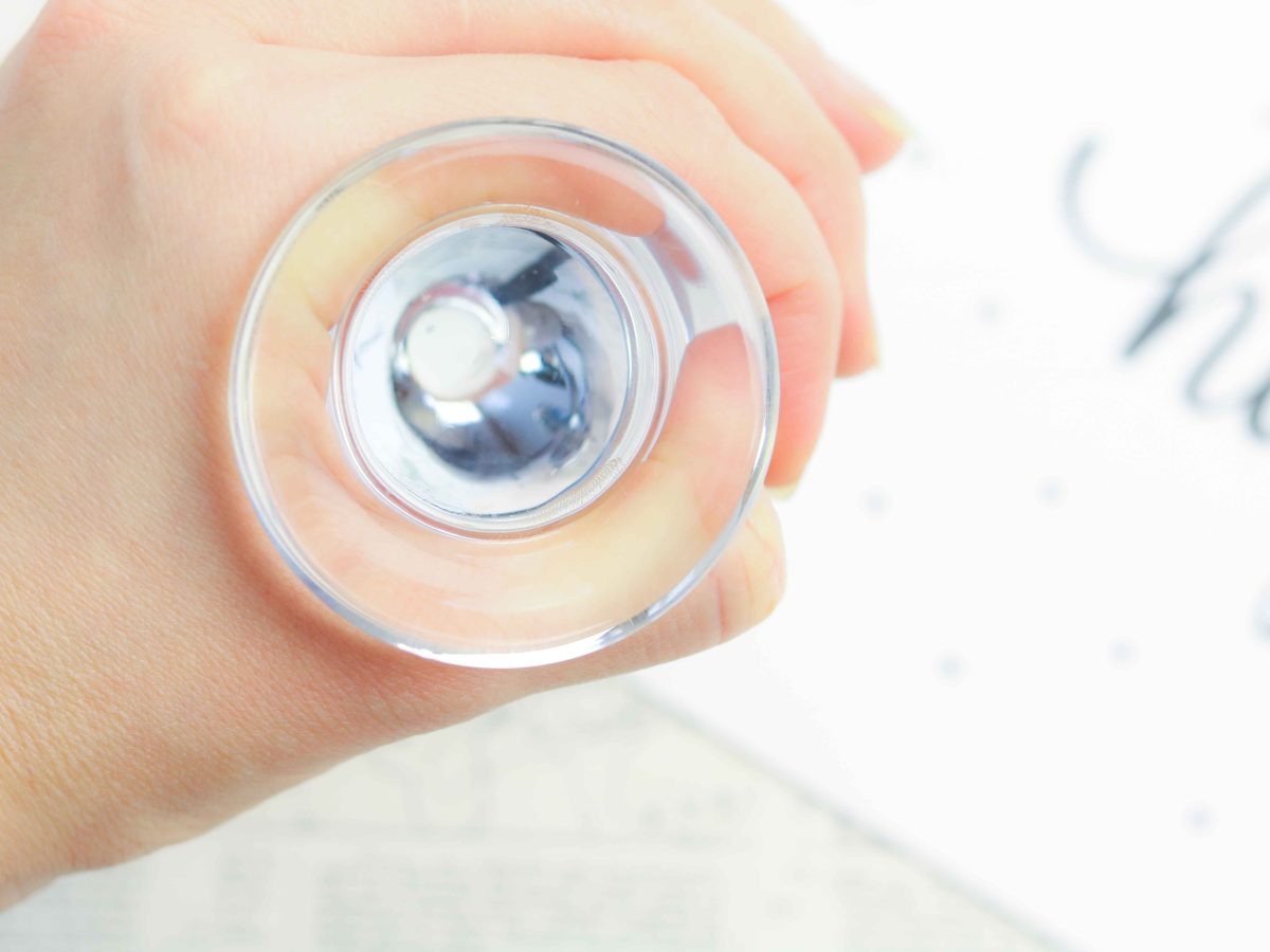 Analplug aus Glas, Plug aus Glas, großer Analplug