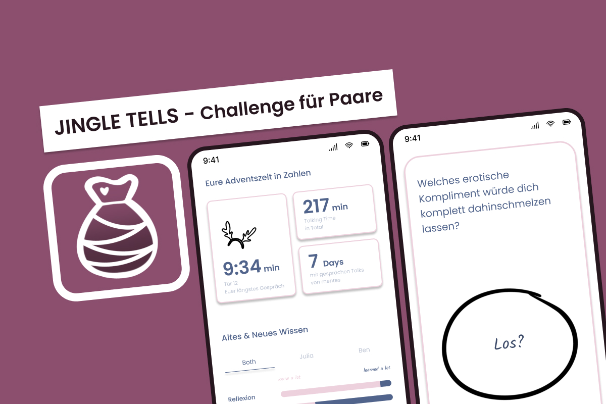 JINGLE TELLS - Adventskalender App für Paare von sintimate
