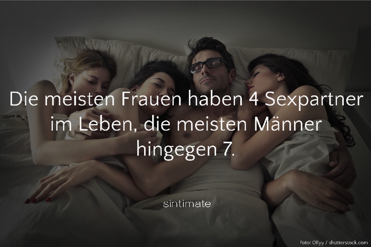 Anzahl Partner Frauen, Anzahl Partnerinnen Männer, Sexpartner Frauen, Sexpartner Männer, Sex Fakten