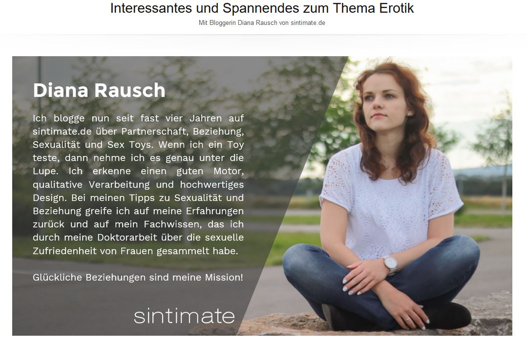 sintimate - Ab sofort für euch auf Amazon!