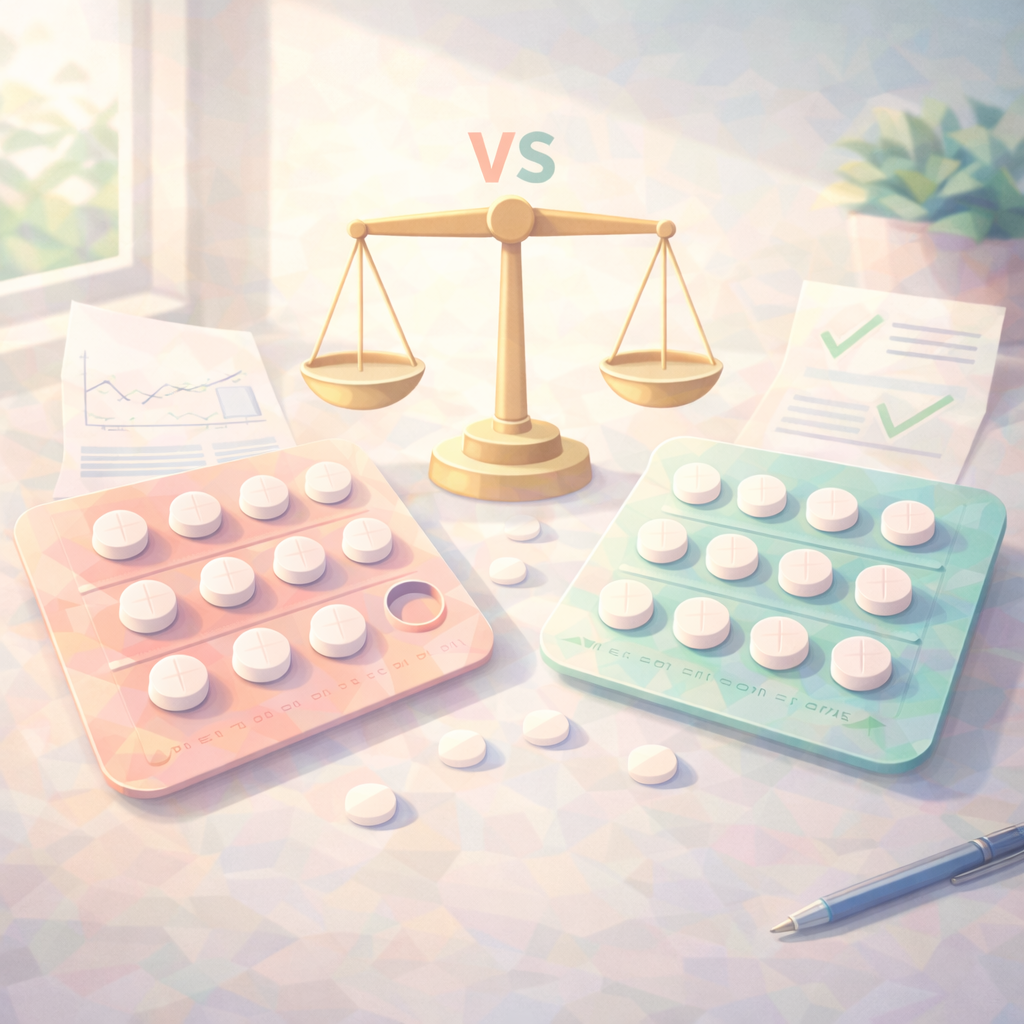 Slinda vs. Cerazette – Welche Pille schneidet besser ab?