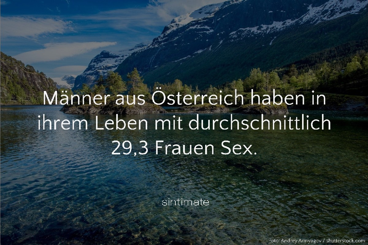 Österreich Sex, meister Sex weltweit, Sex Rekord, Sex Fakten, Sexpartner Durchschnitt